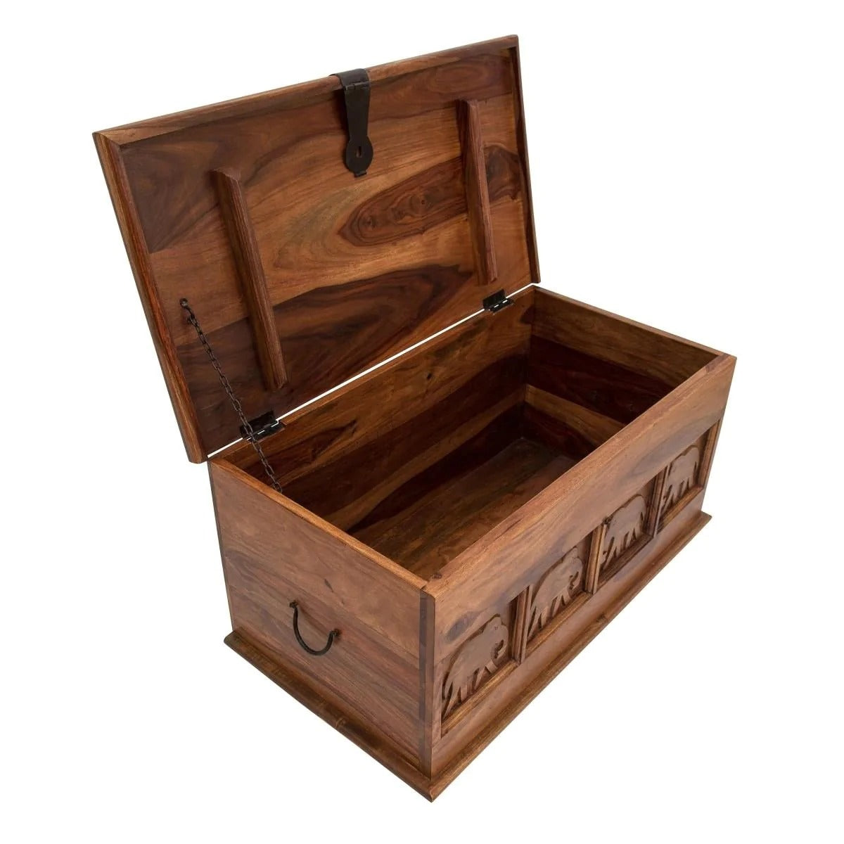 Wooden Trunk - J.L.HOME DECOR