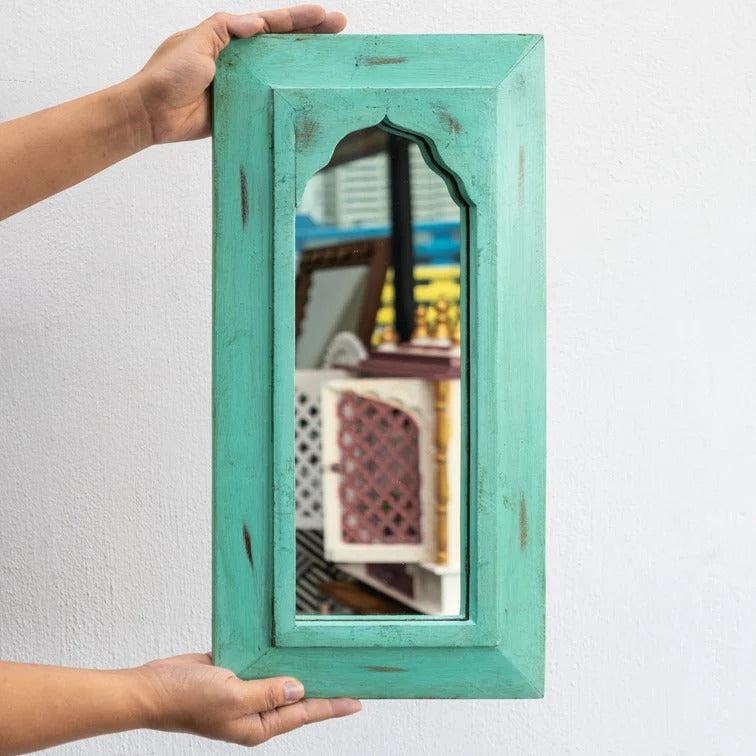 "Explore stunning wall hanging decor, handmade wall decorative items for bedrooms, unique wall decor for living rooms, and balcony wall decor. Discover aesthetic wall decor, carved wood wall hangings, rustic designs, and jharokha mirrors with wooden frames. Enhance interiors with vintage mirrors, antique wood-framed mirrors, full-length wall mirrors, and pink decorative mirrors. Elevate your style with French window mirrors, arched wall mirrors, and functional dressing mirrors. Add elegance to your space wi