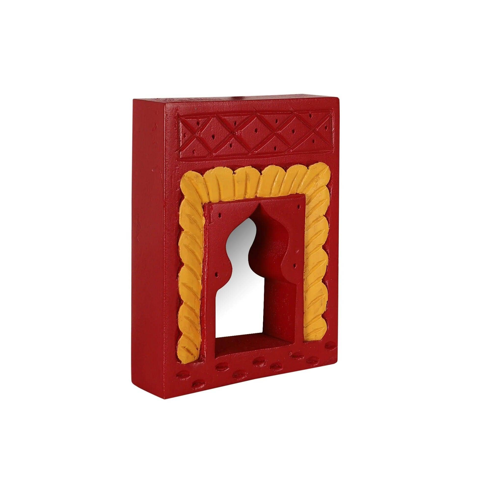 Explore an extensive range of wall mirror designs, including wall mirror designs for living rooms, jharokha mirrors, carved wooden mirror frames, and decorative mirrors. Discover pink mirrors, small decorative mirrors, makeup hand mirrors, and mirror art wall decor to enhance any space. Perfect for bedrooms, bathrooms, and living rooms, our collection includes vintage mirrors, rustic frames, modern jharokhas, and aesthetic wall mirrors. Shop online for wooden jharokhas, carved mirror frames, and unique mirr