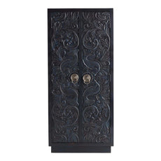 Matsya Hand Carved Wardrobe - J.L.HOME DECOR