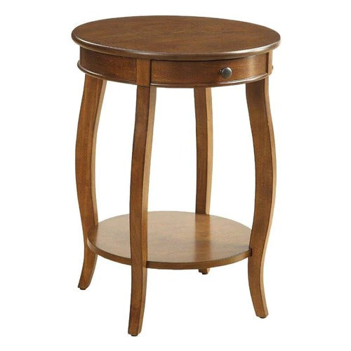 End Table with Storage - J.L.HOME DECOR