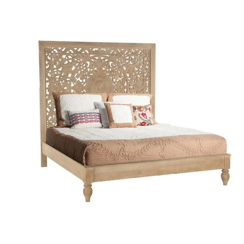 Florence Carving Bed - J.L.HOME DECOR