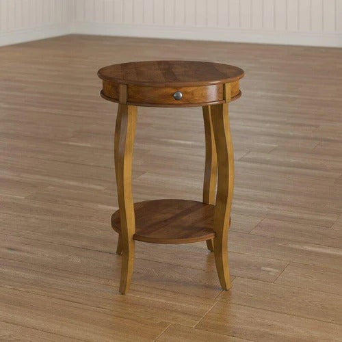 End Table with Storage - J.L.HOME DECOR