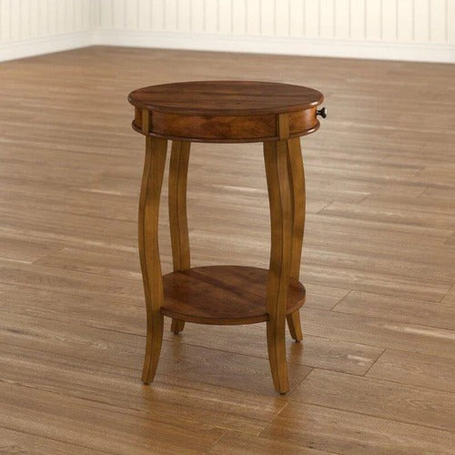 End Table with Storage - J.L.HOME DECOR