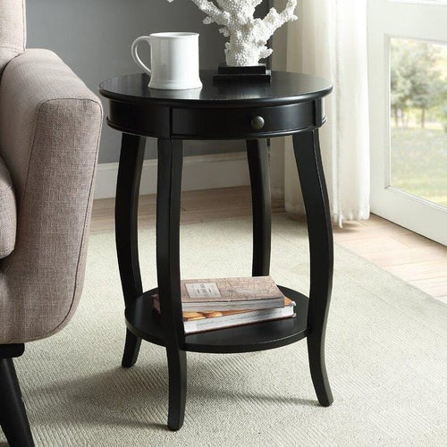 End Table with Storage - J.L.HOME DECOR