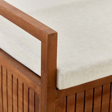 Mango Wood Bench with Storage - J.L.HOME DECOR