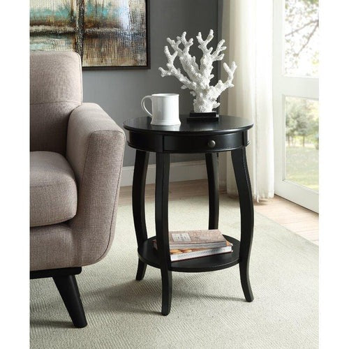 End Table with Storage - J.L.HOME DECOR