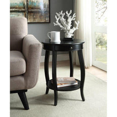 End Table with Storage - J.L.HOME DECOR