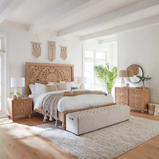 Florence Carving Bed - J.L.HOME DECOR