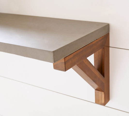 Abbot Concrete Shelf - J.L.HOME DECOR