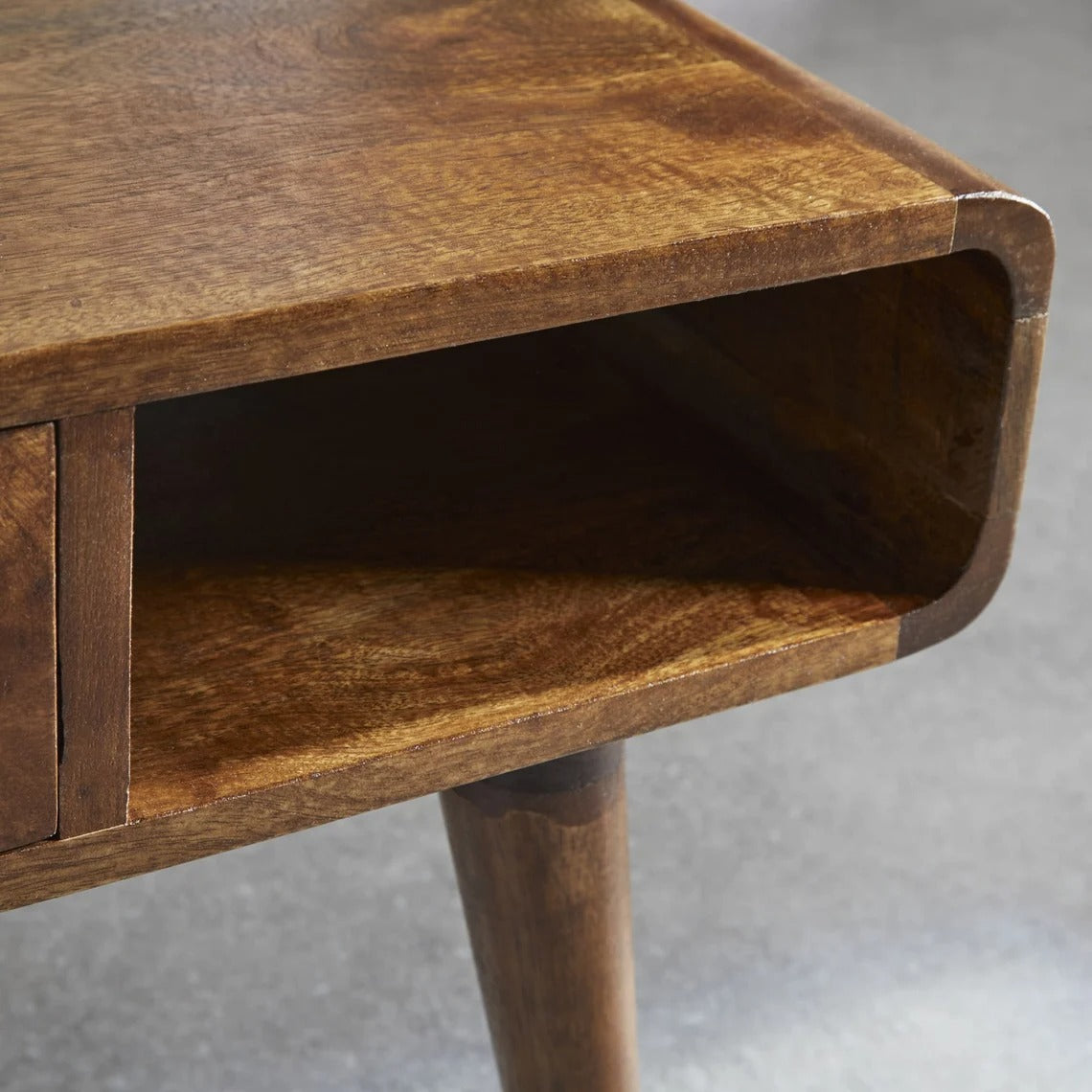 Mid Century Coffee Table with Walnut Finish - J.L.HOME DECOR