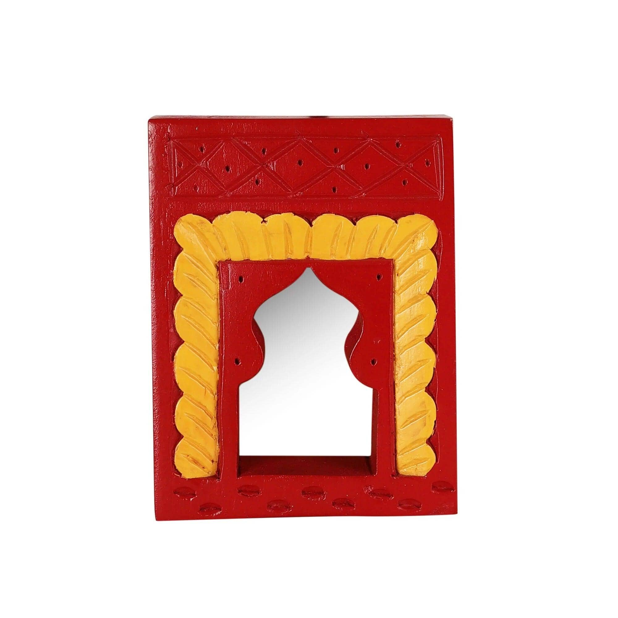 Explore an extensive range of wall mirror designs, including wall mirror designs for living rooms, jharokha mirrors, carved wooden mirror frames, and decorative mirrors. Discover pink mirrors, small decorative mirrors, makeup hand mirrors, and mirror art wall decor to enhance any space. Perfect for bedrooms, bathrooms, and living rooms, our collection includes vintage mirrors, rustic frames, modern jharokhas, and aesthetic wall mirrors. Shop online for wooden jharokhas, carved mirror frames, and unique mirr