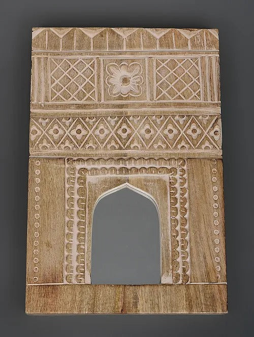Explore an extensive range of wall mirror designs, including wall mirror designs for living rooms, jharokha mirrors, carved wooden mirror frames, and decorative mirrors. Discover pink mirrors, small decorative mirrors, makeup hand mirrors, and mirror art wall decor to enhance any space. Perfect for bedrooms, bathrooms, and living rooms, our collection includes vintage mirrors, rustic frames, modern jharokhas, and aesthetic wall mirrors. Shop online for wooden jharokhas, carved mirror frames, and unique mirr